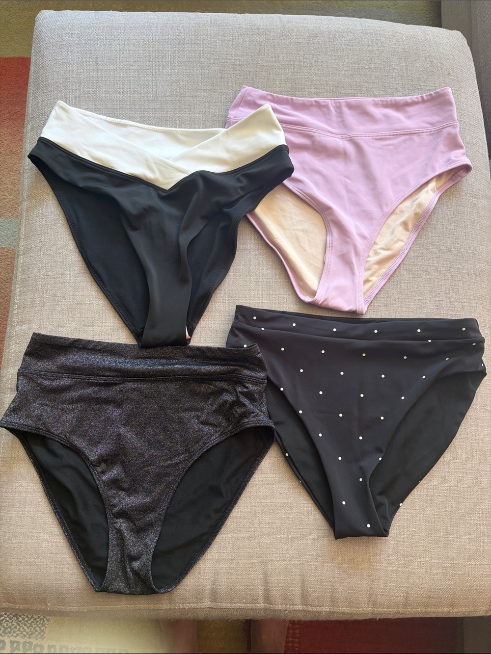 4 pairs of Joe Fresh Bikini Bottoms
